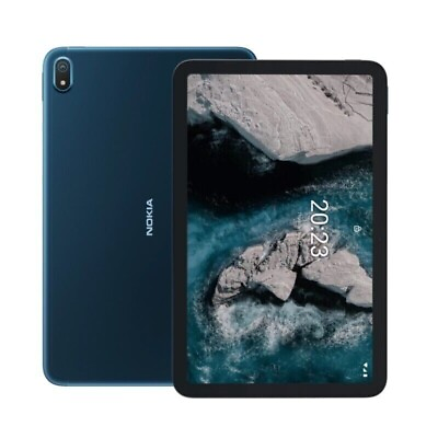 Nokia T20 TA 1394  64GB Wi Fi LTE Tablet 10.4quot; 8200 MAH Unlocked Blue