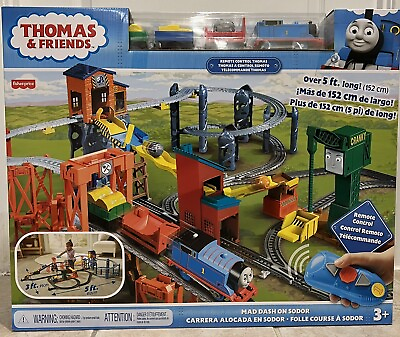 #ad #ad Thomas and Friends Mad Dash On Sodor RC Train Set Complete Set New In Box