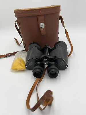 Omega 7 x 50 Binoculars With Case.