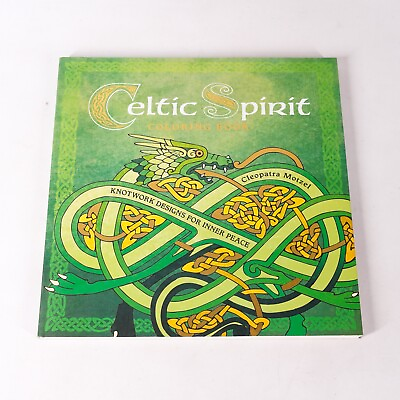 #ad Celtic Spirit Coloring Book Knotwork Designs for Inner Peace by Cleopatra Motzel