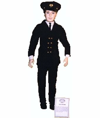 Titanic Jack Phillips First Class Wireless Operator Collectible Doll