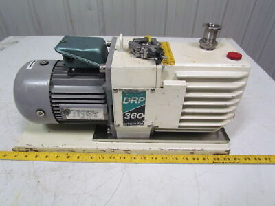 #ad Tokuda Sanso DRP360III Rotary Vacuum Pump w TFF4717AS 3 phase induction motor