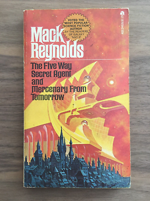 #ad The Five Way Secret Agent and Mercenary Men from Tomorrow by Mack Reynolds