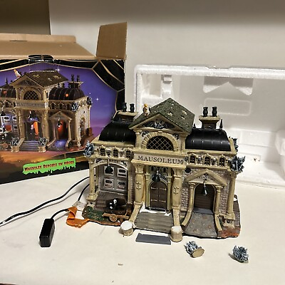 #ad Lemax SPOOKY TOWN quot;Rest in Pieces Mausoleumquot; 55233 retired