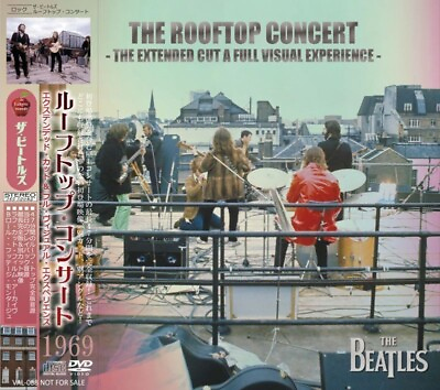 #ad THE BEATLES 1969 THE ROOFTOP CONCERT THE EXTENDED CUT A FULL VISUAL EXP CDDVD