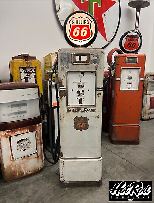 #ad Vintage 1940#x27;s PHILLIPS 66 Bowser Gas Pump