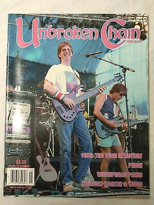 #ad Unbroken Chain Magazine Issue No 55 April May June 1996 Phish Grateful Dead