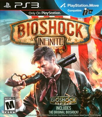 #ad BioShock Infinite Sony PlayStation 3 2013 Black Label CIB w Manual