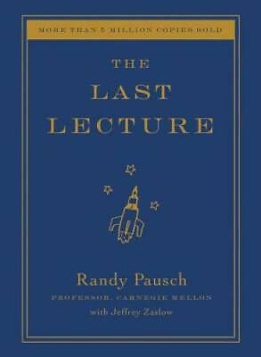 #ad #ad The Last Lecture Hardcover By Pausch Randy GOOD