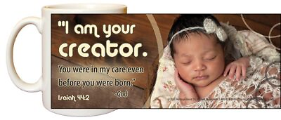 #ad I Am Your Creator Pro Life Mug