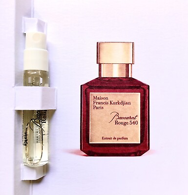 #ad Baccarat Rouge 540 Extrait de Parfum by Maison Francis Kurkdjian 2ml Vial Spray
