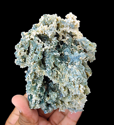 #ad Natural Rare Blue Chalcedony Rock Mineral Specimen #672