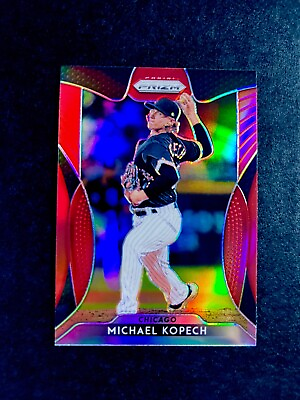 #ad 2019 PRIZMS RED MICHAEL KOPECH CHICAGO WHITE SOX PRIZM PARALLEL