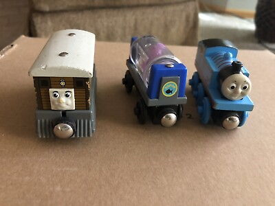 Thomas amp; Friends Wooden Trains Aquarium Car Toby And Thomas Set Of 3