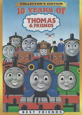 Thomas Train Tank 10 Years of Thomas DVD Case