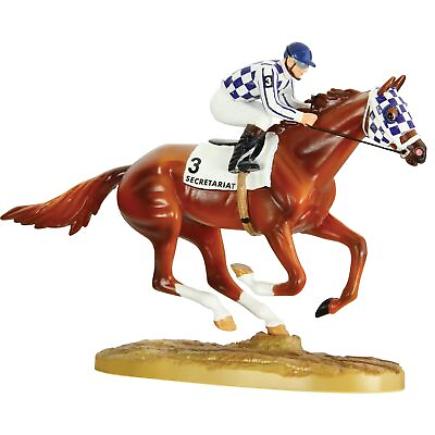 #ad breyer horses secretariat 50th anniversary figurine limited edition horse