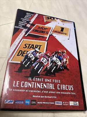 #ad DVD Motorcycle quot; Il Upon A Fois The Continental Circus quot; Par Bernard Fau New