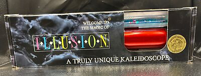 #ad #ad Vintage ILLUSION A Truly Unique Kaleidoscope With 1 Glitter Space Tubes in Box