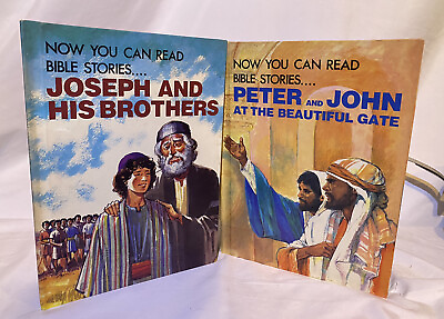 #ad NOW YOU CAN READ BIBLE STORIES Series 4 Christian Children VTG of 20 books