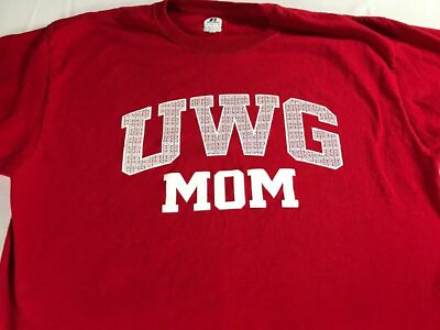 #ad West Georgia Wolves Mom T Shirt Womens XL Alumni UWG University Proud Mother Tee
