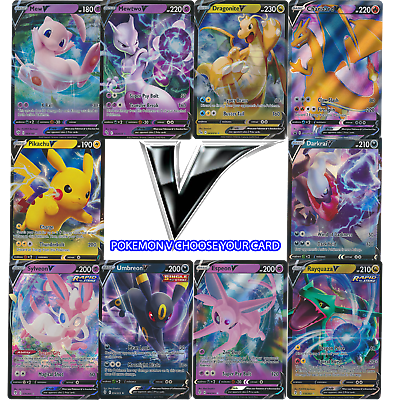 Pokemon V VMAX VSTAR EX GX Choose Your Card 100% Guaranteed Authentic Cards NM