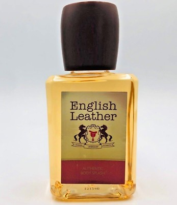 English Leather for men cologne Body Splash 3.4 oz 100 ml New Unbox Free Gift