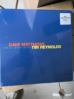 Dave Matthews and Tim Reynolds Live At Luther College 4LP Vinyl Box Set Sealed