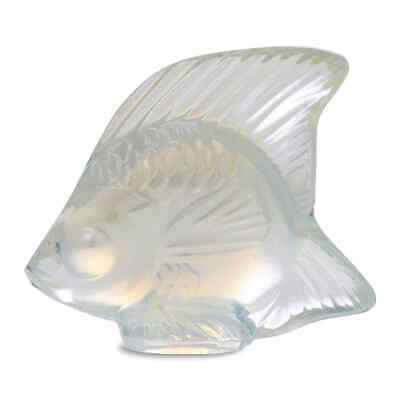 Lalique Fish Seal Opalescent Lustre 10307700