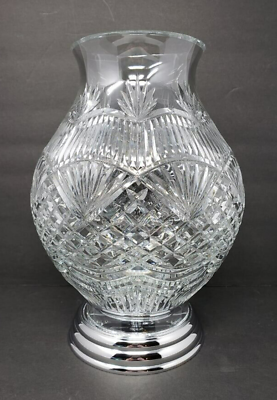 Waterford Crystal America The Beautiful Fruited Plain Hurricane Made In Ireland