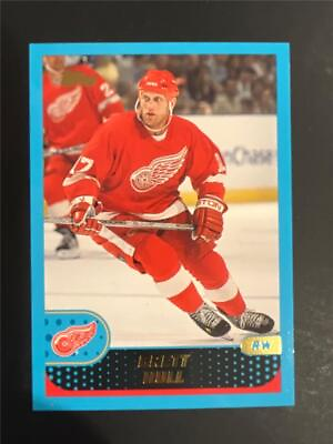 #ad 2001 02 Topps Update #86 Brett Hull Red Wings Impossible to Find