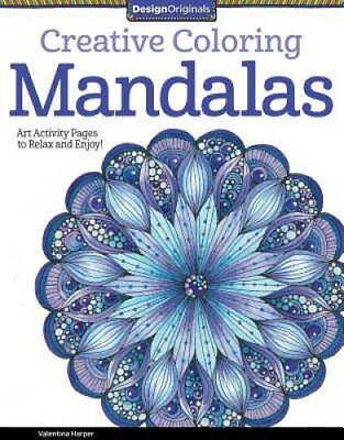 #ad Creative Coloring Mandalas: Art Activity Pages to Relax and Enjoy GOOD