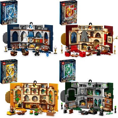 LEGO Harry Potter House Banner Sets: 76409 76410 76411 7612 New Sealed