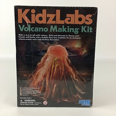 Kidz Labs Volcano Making Kit Science Project Decoration 2015 New 4M Sealed