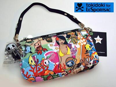 tokidoki for LeSportsac DOLCE Accessory Bag Pouch 4731 SPIAGGIA H14cm×W24cm×D5cm