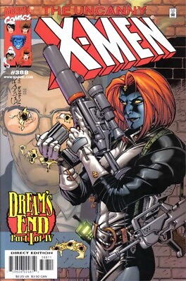 #ad X MEN #388 F VF The Uncanny Direct Marvel Comics 2000 Stock Image