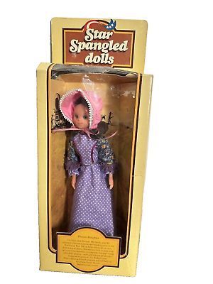 #ad Star Spangled Dolls Pioneer Daughter 1974 Vintage in Original Box Mattel 7940