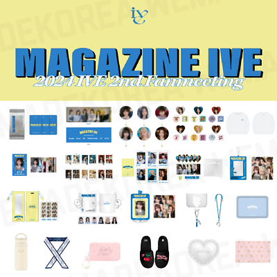#ad Pre order 2024 IVE 2nd Fanmeeting MAGAZINE IVE Official MD Authentic K POP Goods