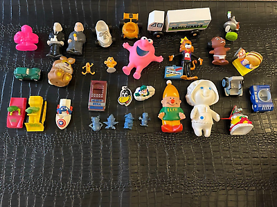 #ad Lot of 30 various vintage toys happy meal pvc premiums etc S9 NOS