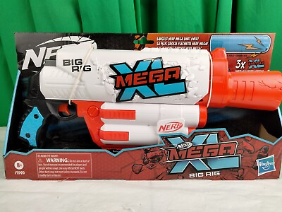 #ad Nerf Mega XL Big Rig Blaster Largest Nerf Mega Toy Kids 3 Nerf Mega XL Dart