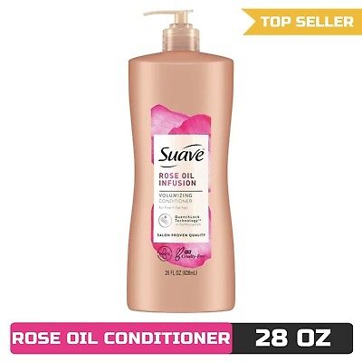 #ad Suave Professionals Rose Oil Infusion Conditioner Volumizing 28 fl oz