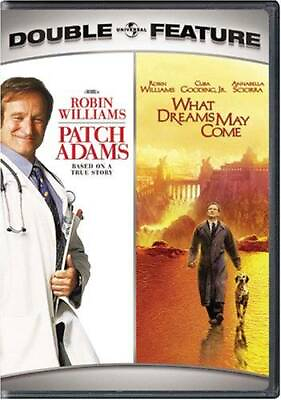 #ad Patch Adams What Dreams May Come Double Feature DVD VERY GOOD