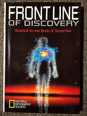 #ad National Geographic Hardcover Book Frontline of Discovery Science of Tomorrow