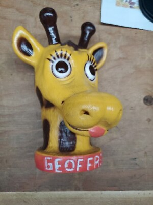Vintage Toys R Us Geoffrey Giraffe Coin Bank Rare HTF