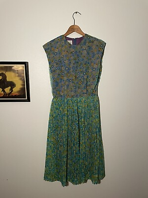 #ad Vintage 1960s Jems California Dress Deadstock