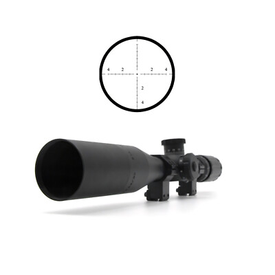 Rifle Scope Hunting 4 14x44 FFP Riflescopes Outdoor Glass Etched Reticle Optical