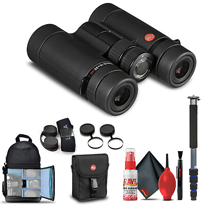 #ad Leica 10x32 Ultravid HD Plus Binoculars 40091 Basic Bundle
