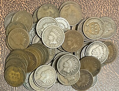 #ad PREMIUM Indian Head Cent Problem Free Rare Old Antique Solid Coin FREE SHIP