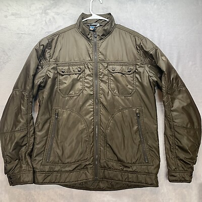 #ad KUHL Revolt Insulated Jacket Men#x27;s Bomber Size Large Coat OS