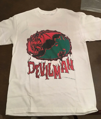 90S Devilman Comic Book Go Nagai Anime Rare vintage t shirt Usa size Limited Edi