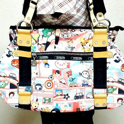 Tokidoki For Lesportsac Handbag Nylon All Over Pattern